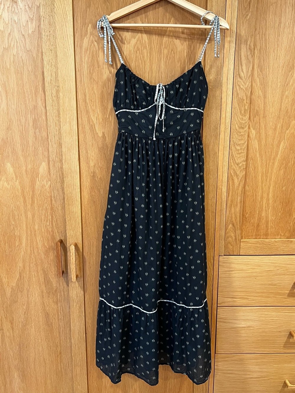 Christy Dawn Antara Dress Blueberry Floral Size Petite Small Cottagecore Fall